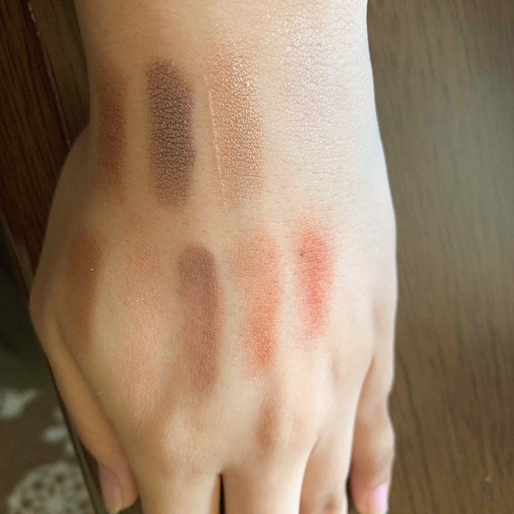 UR GLAM BLOOMING EYE COLOR PALETTE/U R GLAM/アイシャドウパレットを使ったクチコミ(2枚目)