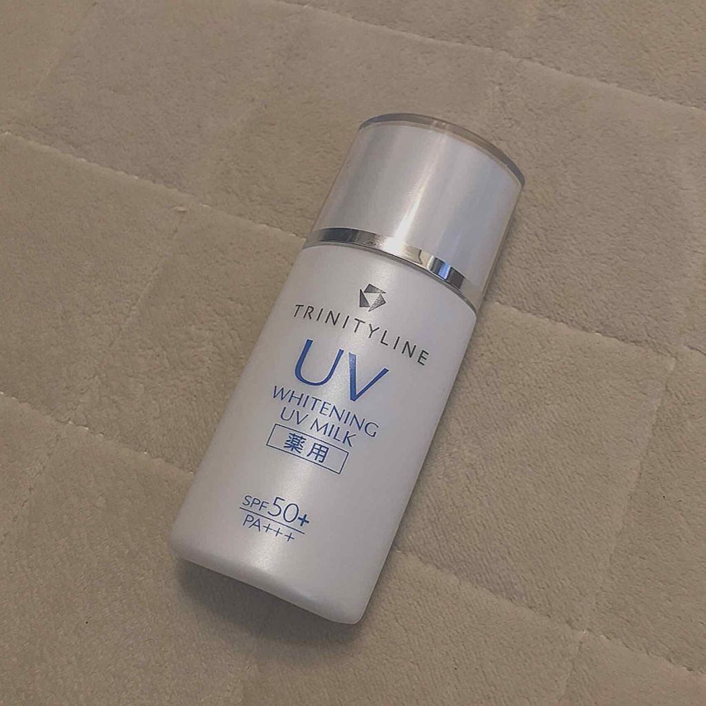 薬用ホワイトニング UVミルク/トリニティーライン/日焼け止め・UVケアを使ったクチコミ（1枚目）