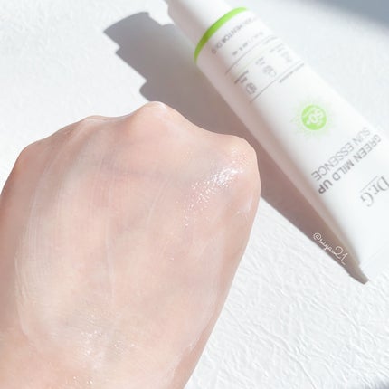 グリーンマイルドアップサンプラス/Dr.G/日焼け止めクリームを使ったクチコミ(3枚目)