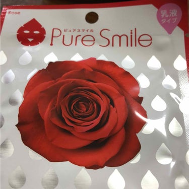 Pure Smile ローズエッセンスマスクのクチコミ「ローズエッセンスマスクに星5個の評価をつけました。..」（1枚目）