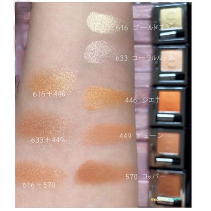 モノ クルール クチュール 570 コッパー/Dior/単色アイシャドウを使ったクチコミ(3枚目)