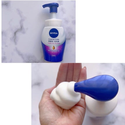 ニベア クリアビューティー弱酸性泡洗顔 もっちり美肌/ニベア/泡洗顔を使ったクチコミ(1枚目)