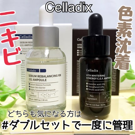 131 ポア クリアリング セラム/Celladix/美容液を使ったクチコミ(4枚目)