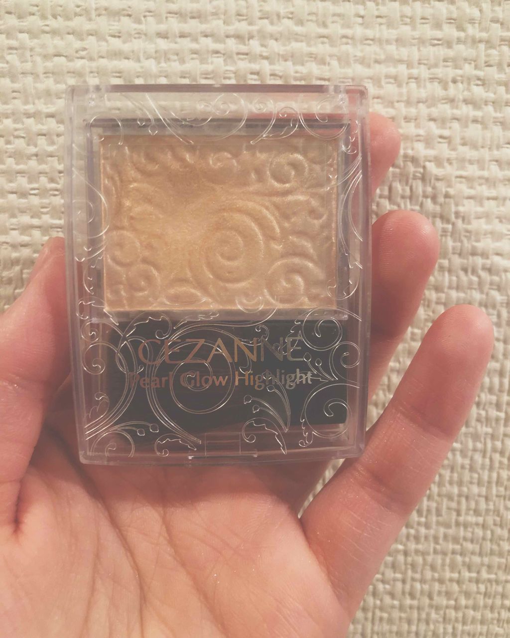 パールグロウハイライト/CEZANNE/パウダーハイライトを使ったクチコミ(1枚目)