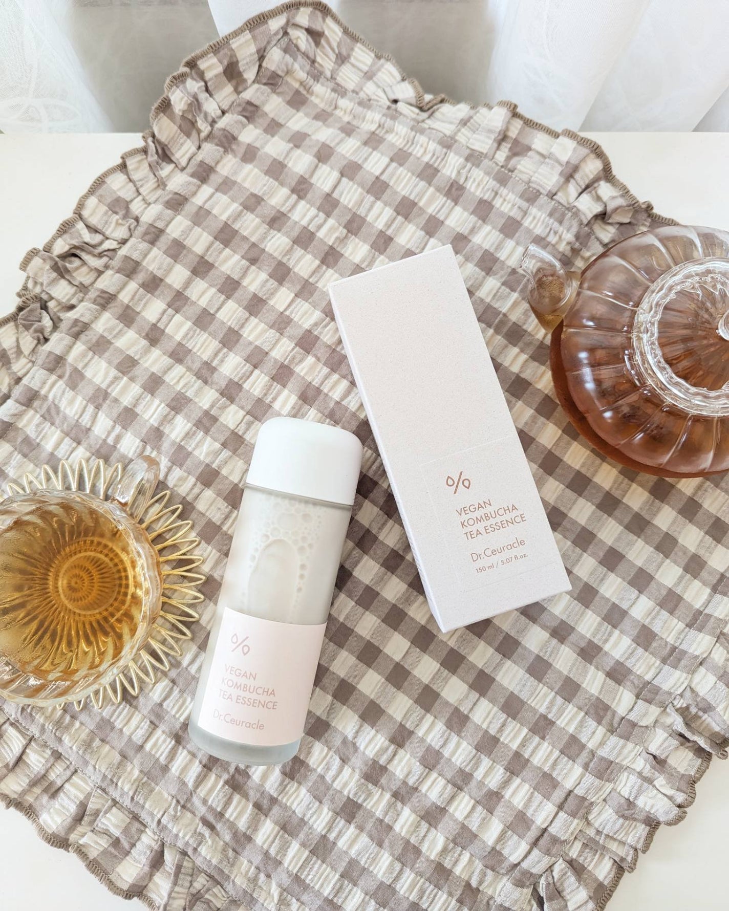 ヴィーガンコンブチャ ティー エッセンス/Dr.Ceuracle/オールインワン化粧品を使ったクチコミ(5枚目)