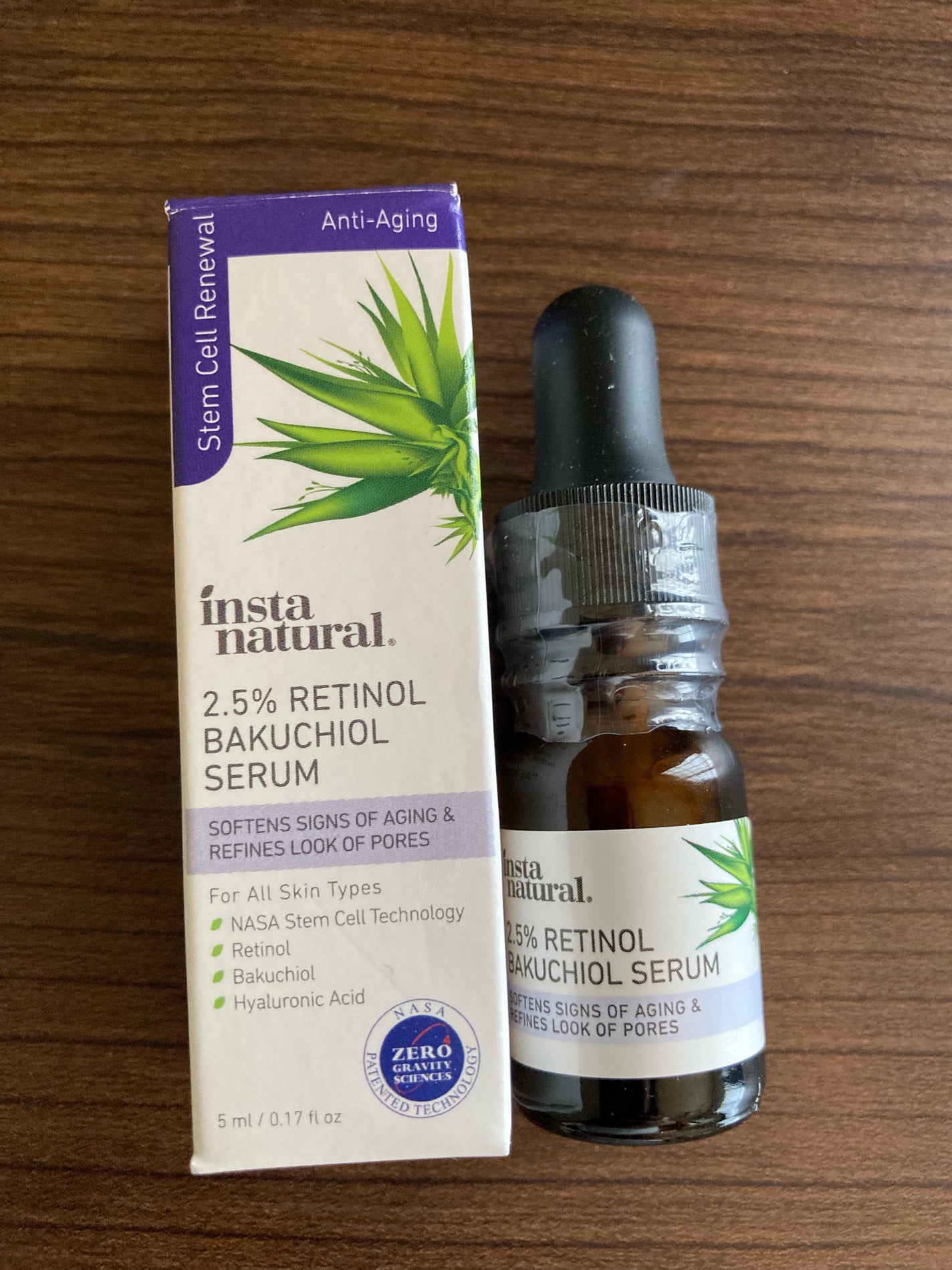 2.5% レチノール バクチオール セラム/InstaNatural/美容液を使ったクチコミ(1枚目)