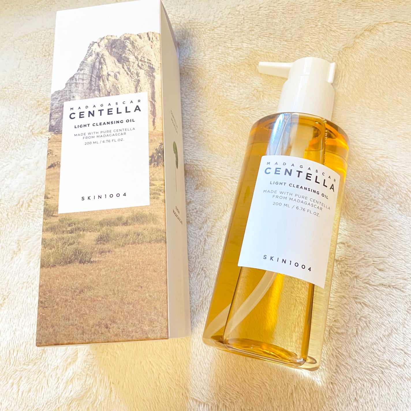 センテラ ライトクレンジングオイル/SKIN1004/オイルクレンジングを使ったクチコミ(1枚目)