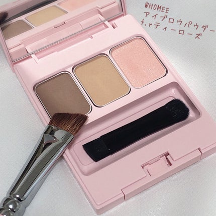 フーミー アイブロウパウダー t.rティーローズ/WHOMEE/パウダーアイブロウを使ったクチコミ(2枚目)