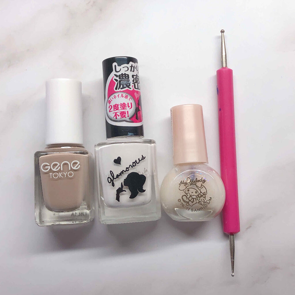 ネイルドットペン/キャンドゥ/ネイル用品を使ったクチコミ（2枚目）