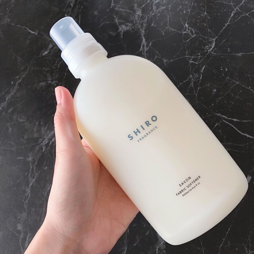 サボン ファブリックソフナー/SHIRO/柔軟剤を使ったクチコミ（2枚目）