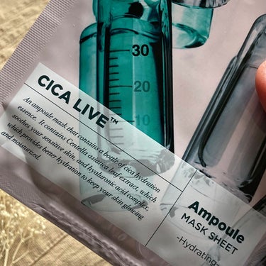  Cica Live Ampoule Mask/heimish/シートマスク・パックを使ったクチコミ（6枚目）