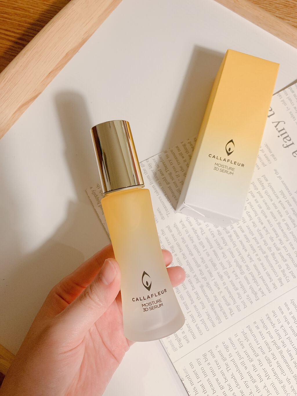 モイスチャー3Dセラム/CALLAFLEUR/美容液を使ったクチコミ（2枚目）