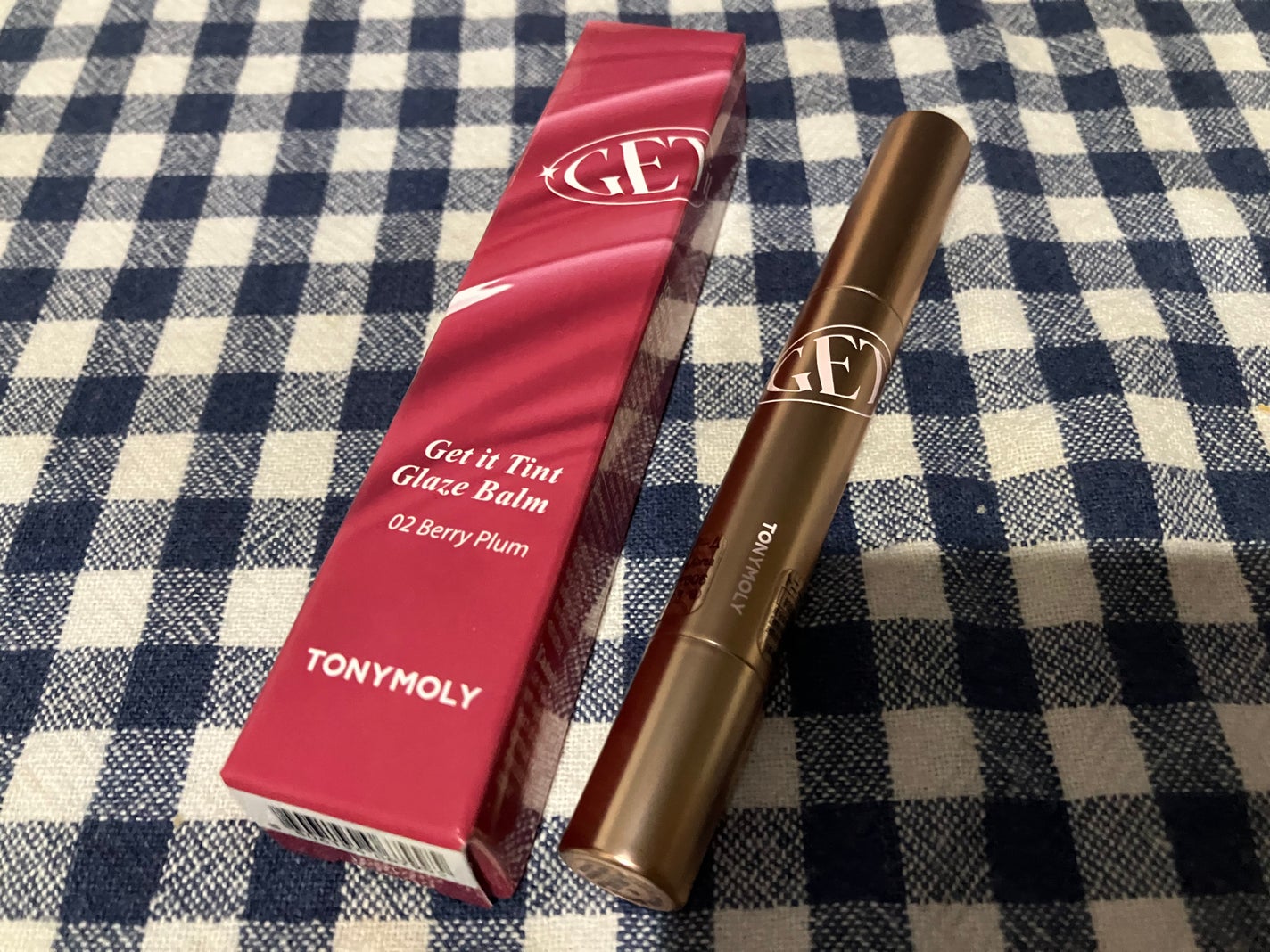 ゲットイットティントグレーズバーム/TONYMOLY/リップティントを使ったクチコミ(3枚目)