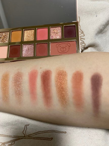 テディ ベア アイシャドウ パレット/Too Faced/アイシャドウパレットを使ったクチコミ(3枚目)