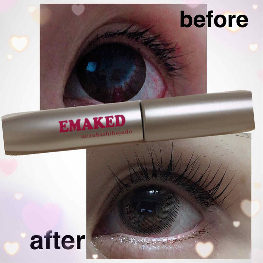 EMAKED（エマーキット）/水橋保寿堂製薬/まつげ美容液を使ったクチコミ（3枚目）