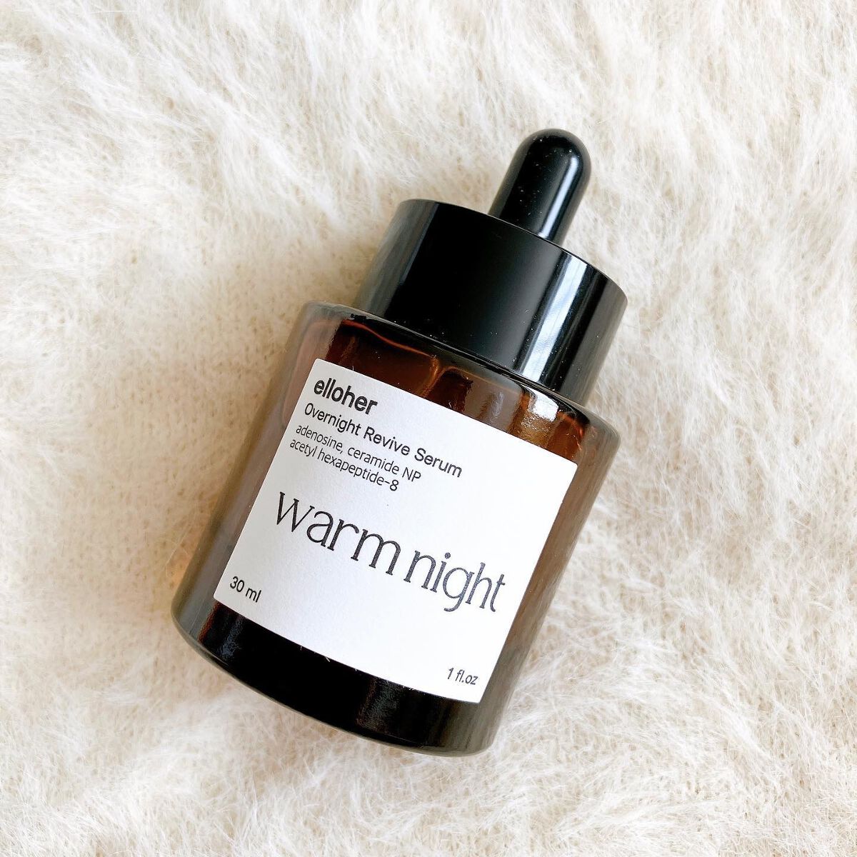 ウォームナイト - Overnight Revive Serum/elloher/美容液を使ったクチコミ(2枚目)