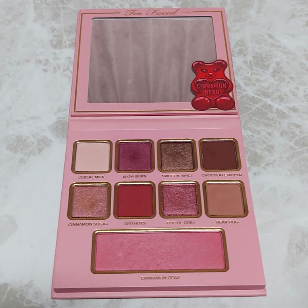 シナモン ベア メイクアップ コレクション/Too Faced/アイシャドウパレットを使ったクチコミ（2枚目）