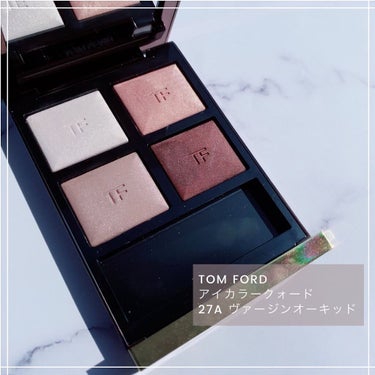 アイ カラー クォード/TOM FORD BEAUTY/パウダーアイシャドウを使ったクチコミ（1枚目）