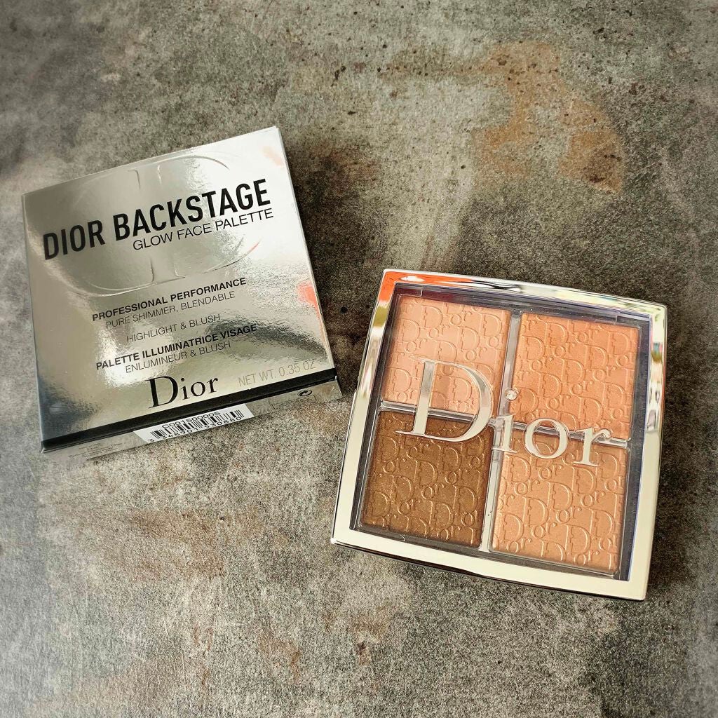 【旧】ディオール バックステージ フェイス グロウ パレット/Dior/ハイライトを使ったクチコミ(3枚目)
