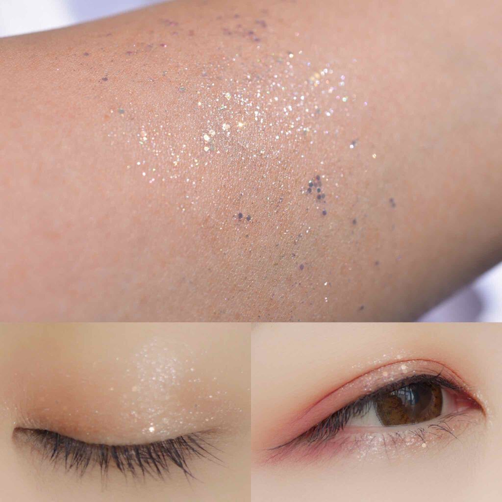 ゲットルーズグリッタージェル/unleashia/グリッターを使ったクチコミ(3枚目)