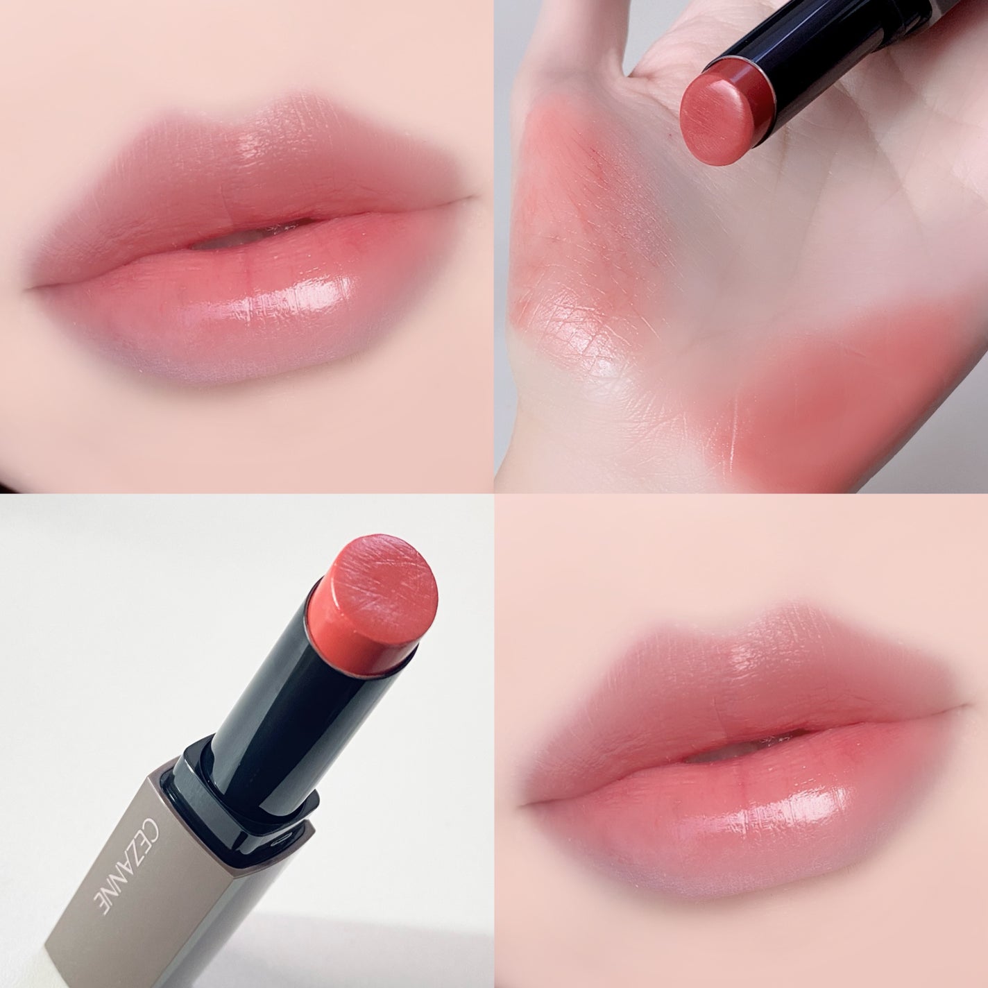 リップカラーシールド/CEZANNE/口紅を使ったクチコミ(4枚目)