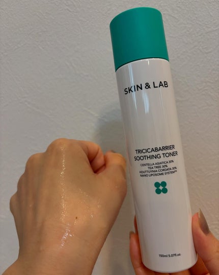 トリシカバリアスージングトナー/SKIN&LAB/化粧水を使ったクチコミ(4枚目)