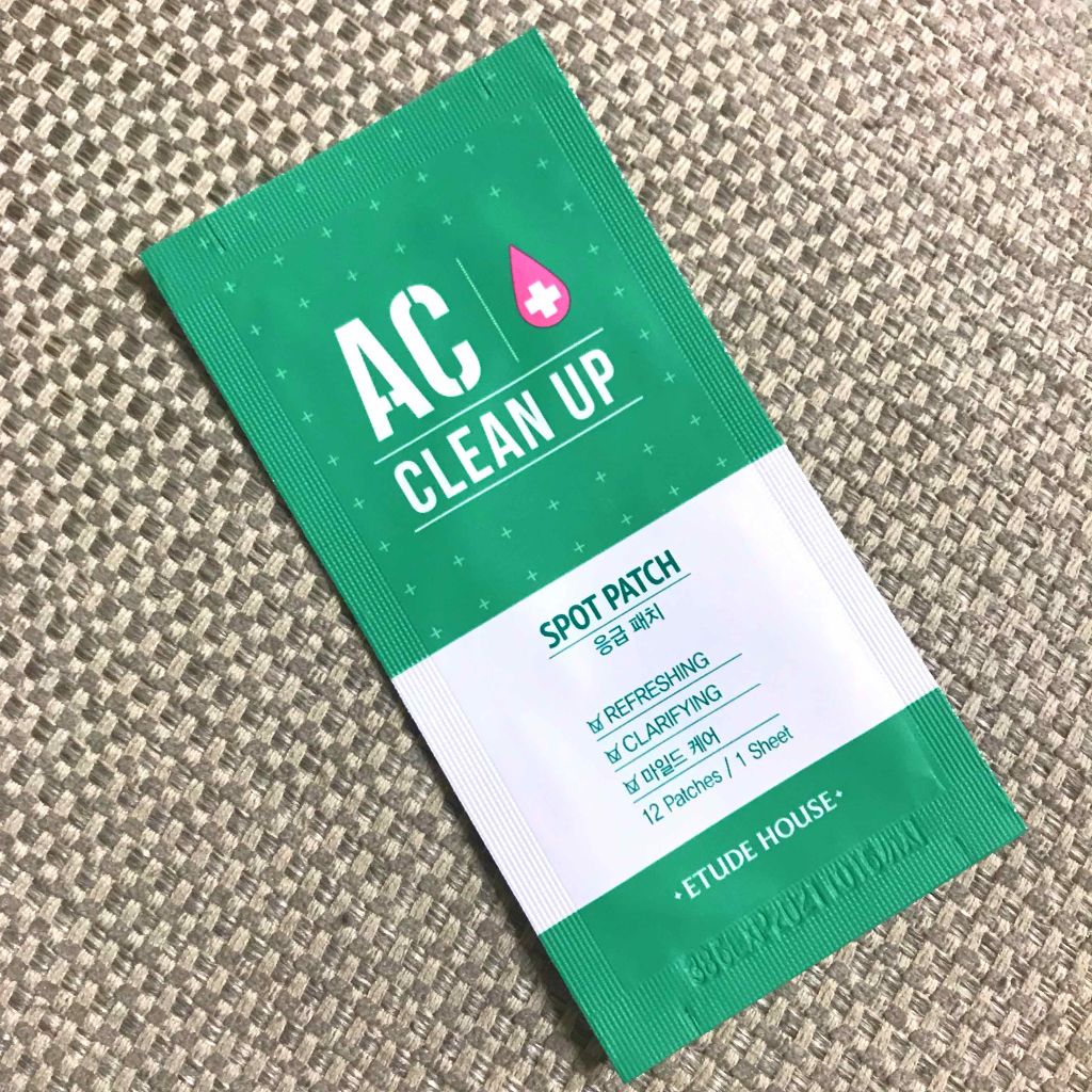 ACC パッチ/ETUDE/シートマスク・パックを使ったクチコミ(1枚目)
