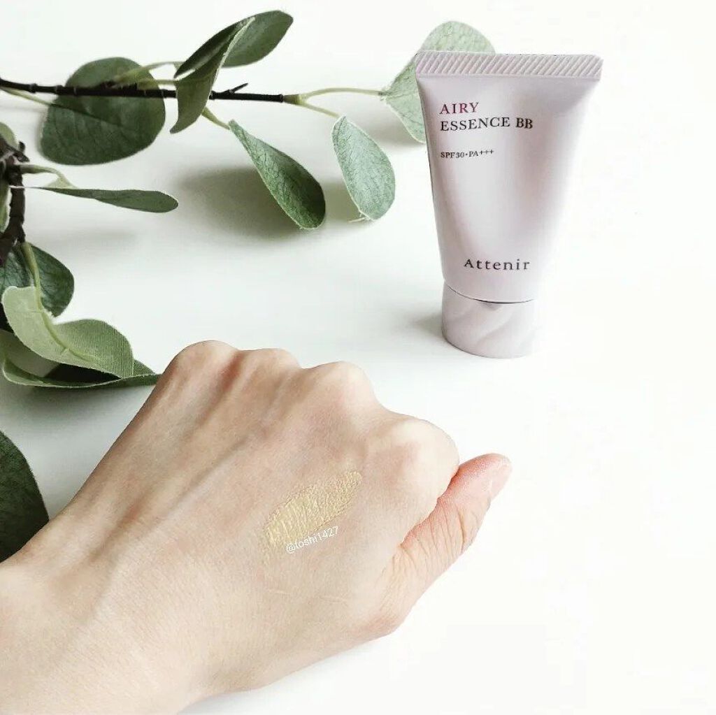 エアリーエッセンスＢＢ/アテニア/化粧下地を使ったクチコミ（3枚目）