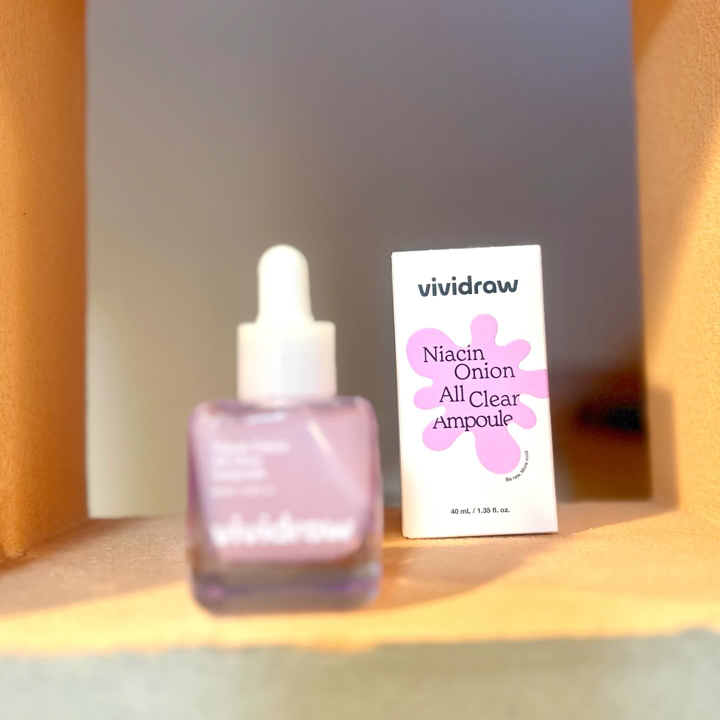 ナイアシンオニオン オールクリア アンプル/vividraw/美容液を使ったクチコミ（3枚目）