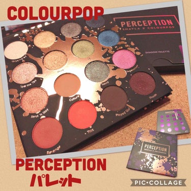 カラーポップ  PERCEPTION  23ドル

オリーブ、琥珀、ネイビー、茄子などシンプルな色名が多いパレットだなと思いました🌟名前もけっこうあっさりしてます。14とかリベンジとか☺️

メタリック