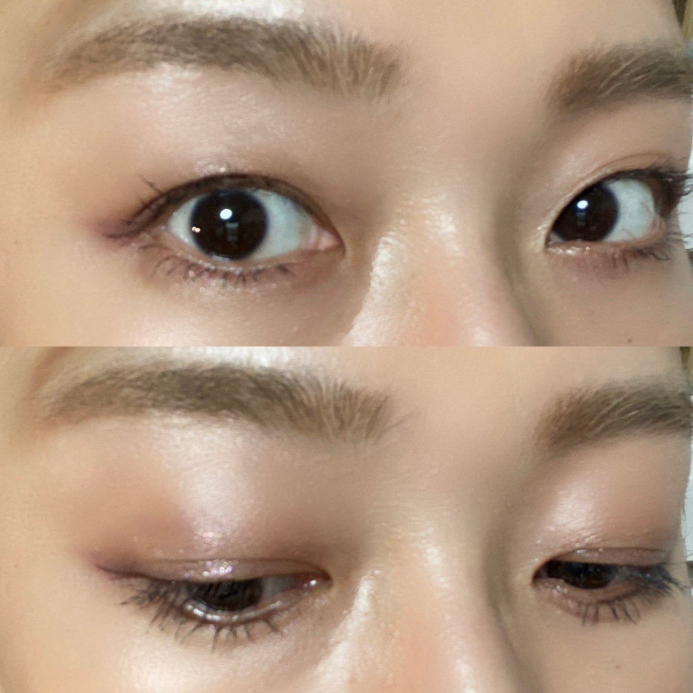 ウイスパーグロスフォーアイ/THREE/リキッドアイシャドウを使ったクチコミ(2枚目)