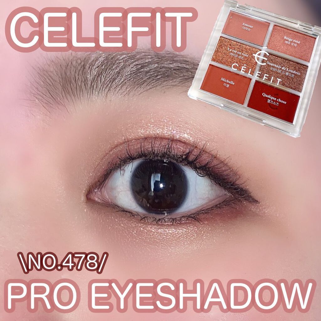 プロアイシャドウパレットセシル/CELEFIT/アイシャドウパレットを使ったクチコミ(1枚目)