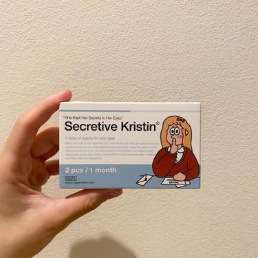 Secretive Kristen/Hapa kristin/カラーコンタクトレンズを使ったクチコミ（3枚目）