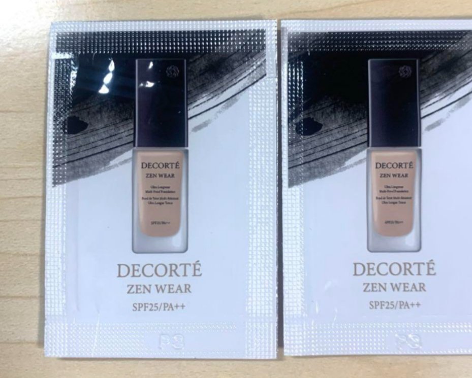 ゼン ウェア フルイド C15/DECORTÉ/リキッドファンデーションを使ったクチコミ（1枚目）