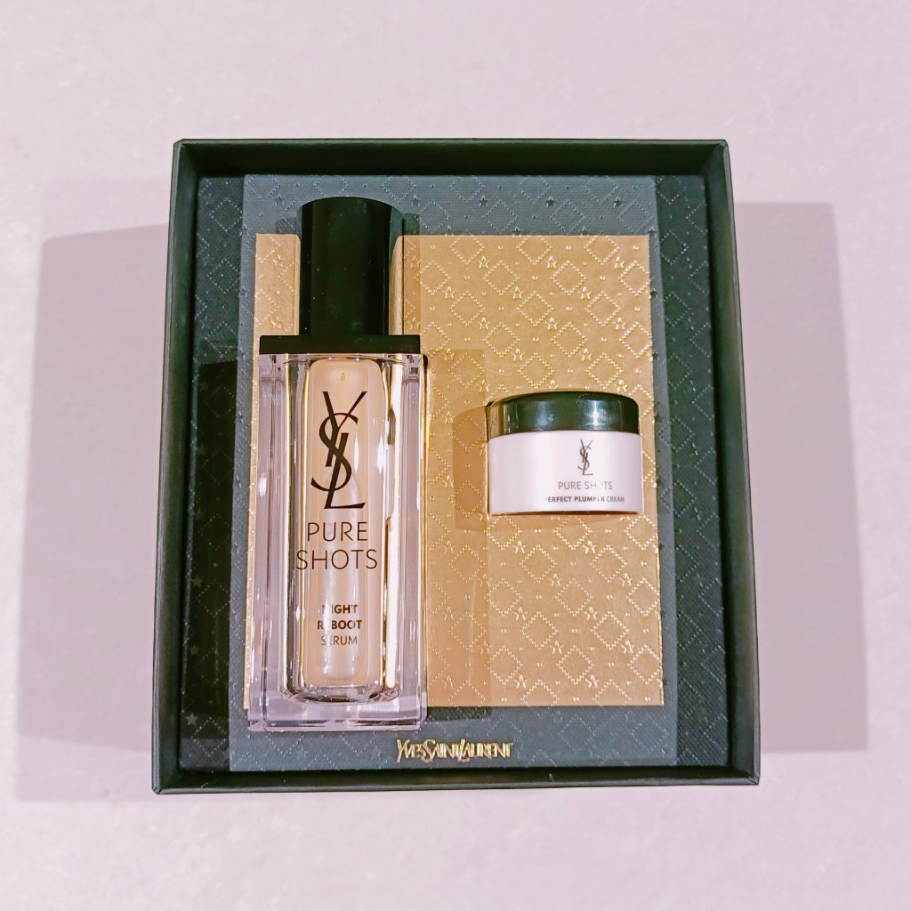 ピュアショット ナイト リチャージセラム/YVES SAINT LAURENT BEAUTE/美容液を使ったクチコミ（1枚目）