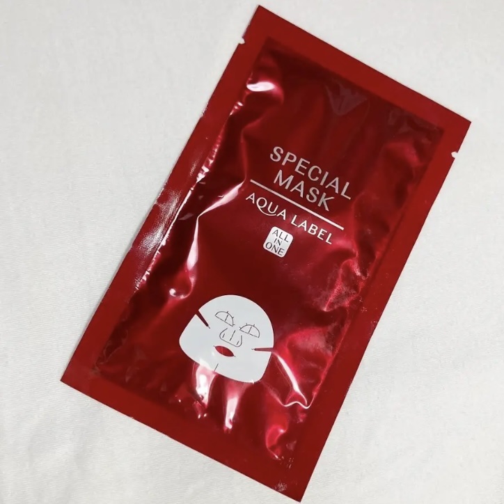 アクアレーベル スペシャルマスクのクチコミ「アクアレーベル
スペシャルマスク

♡ポイント♡
・たっぷりの美容成分が含まれた、ぷるっとした.....」（1枚目）