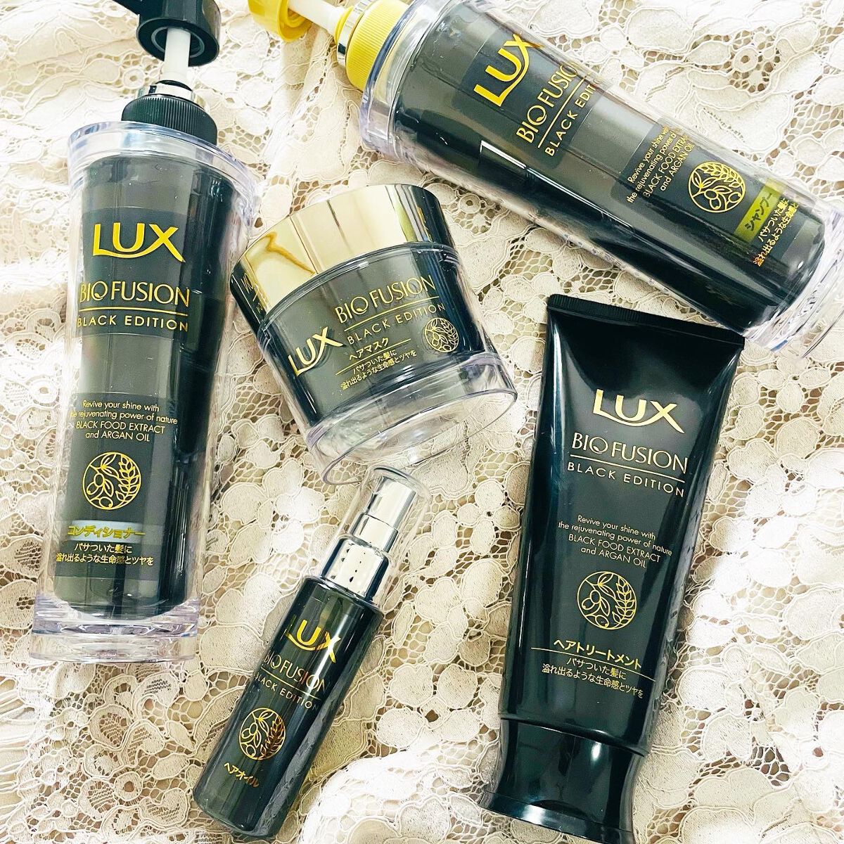 バイオフュージョン ブラックエディション/LUX/市販シャンプーを使ったクチコミ（1枚目）