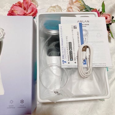 ANLAN 温冷美顔器のクチコミ「＼1台8役✨新商品✨｢ANLAN 多機能温冷美顔器｣／

@anlan_official_ja.....」（3枚目）