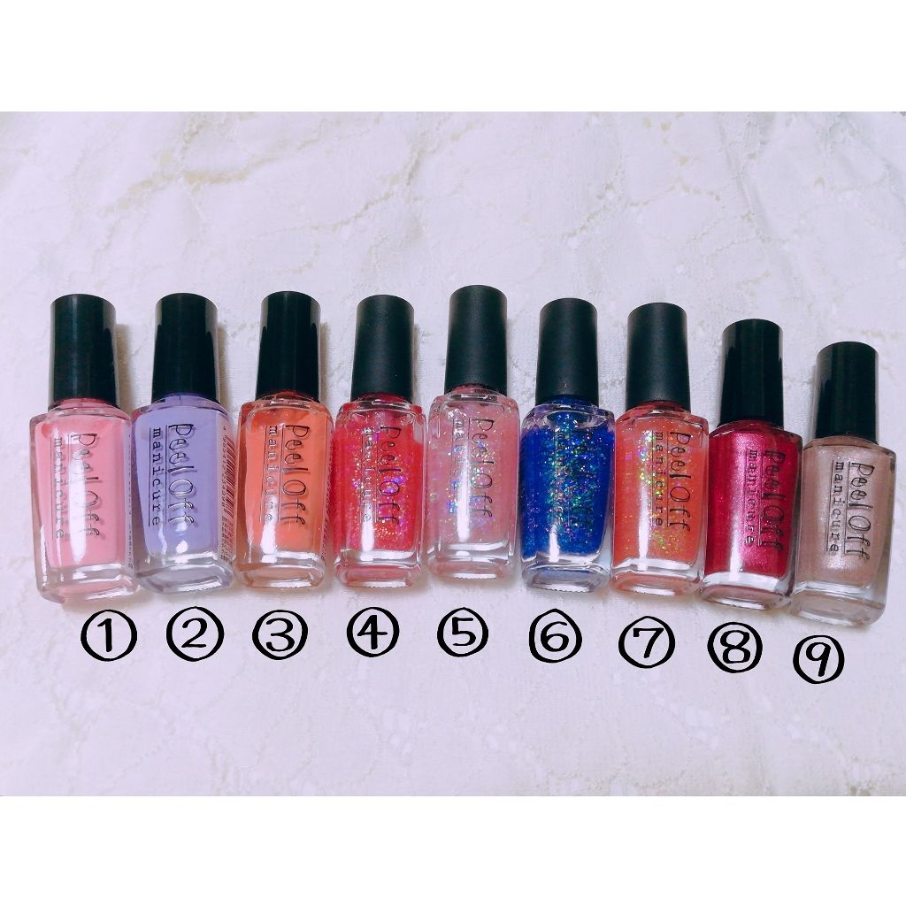 ピールオフマニキュア/キャンドゥ/マニキュアを使ったクチコミ(2枚目)