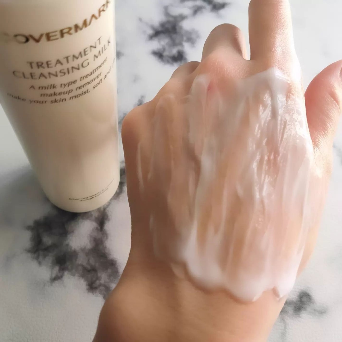 トリートメント クレンジング ミルク/COVERMARK/ミルククレンジングを使ったクチコミ(3枚目)