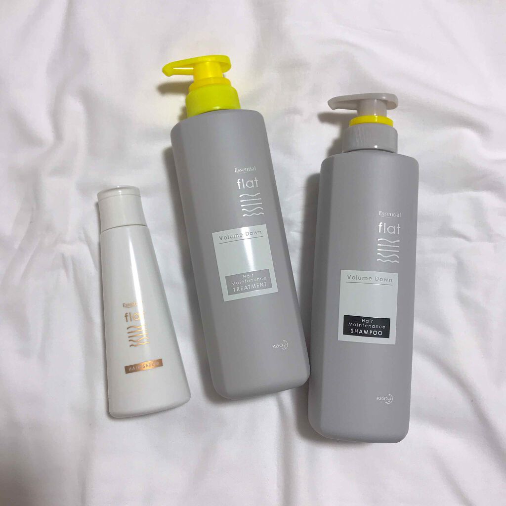 くせ・うねりメンテナンスシャンプー/トリートメント(ボリュームダウン)/エッセンシャル/シャンプー・コンディショナーを使ったクチコミ(1枚目)