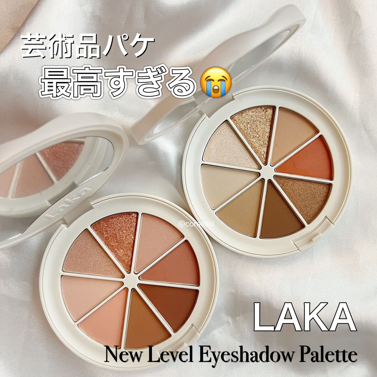 New Level Eyeshadow Palette/Laka/アイシャドウパレットを使ったクチコミ(1枚目)