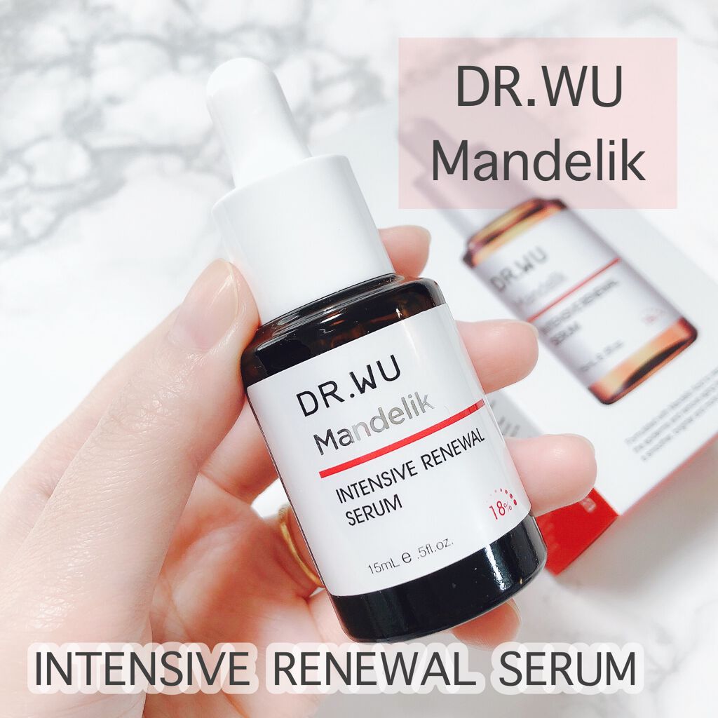 マンデリック インテンシブ 18%セラム/DR.WU/美容液を使ったクチコミ（1枚目）