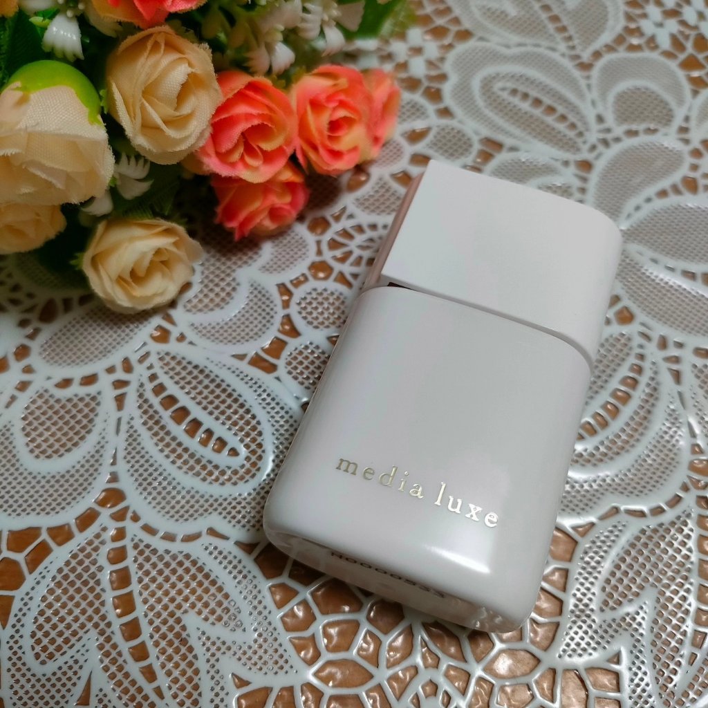 リキッドファンデーション/media luxe/リキッドファンデーションを使ったクチコミ（1枚目）