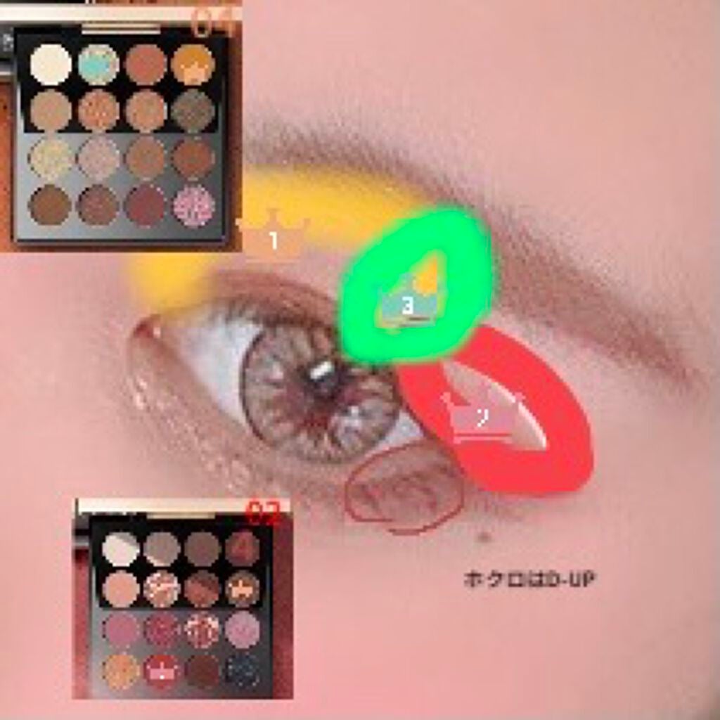 琥珀 on LIPS 「成人式行ってきましたので自己満メイクドーン!!と乗せマース!ア..」(2枚目)