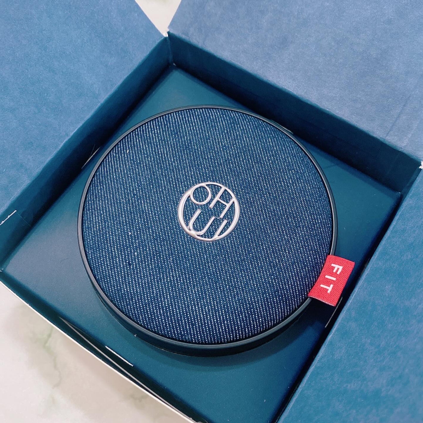 アルティメットフィット ロングウェアデニムクッション/OHUI/クッションファンデーションを使ったクチコミ(2枚目)