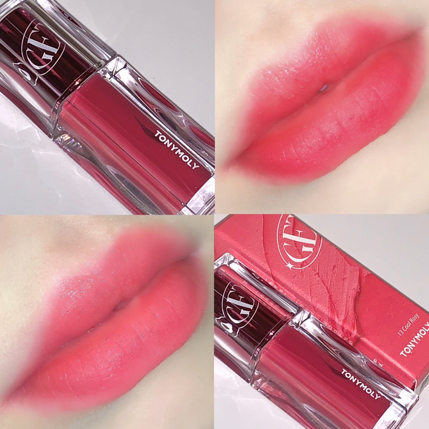 ゲットイットティント ウォーターフルバター/TONYMOLY/リップティントを使ったクチコミ(3枚目)