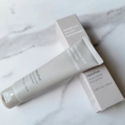 ヴォルカニック カーミング ポア クレイマスク/innisfree/洗い流すパック・マスクを使ったクチコミ(2枚目)