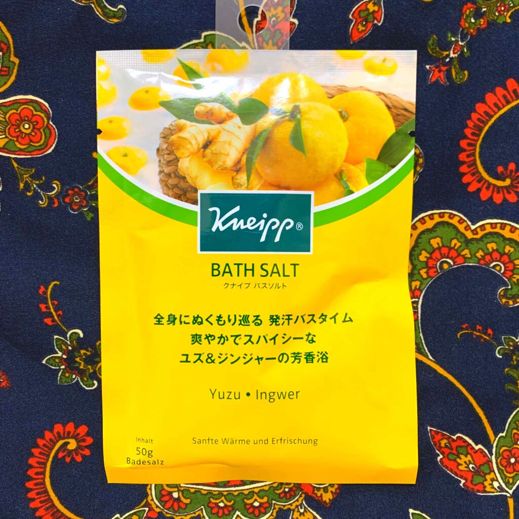 クナイプ バスソルト ユズ＆ジンジャーの香り/クナイプ/無機塩系入浴剤を使ったクチコミ（1枚目）