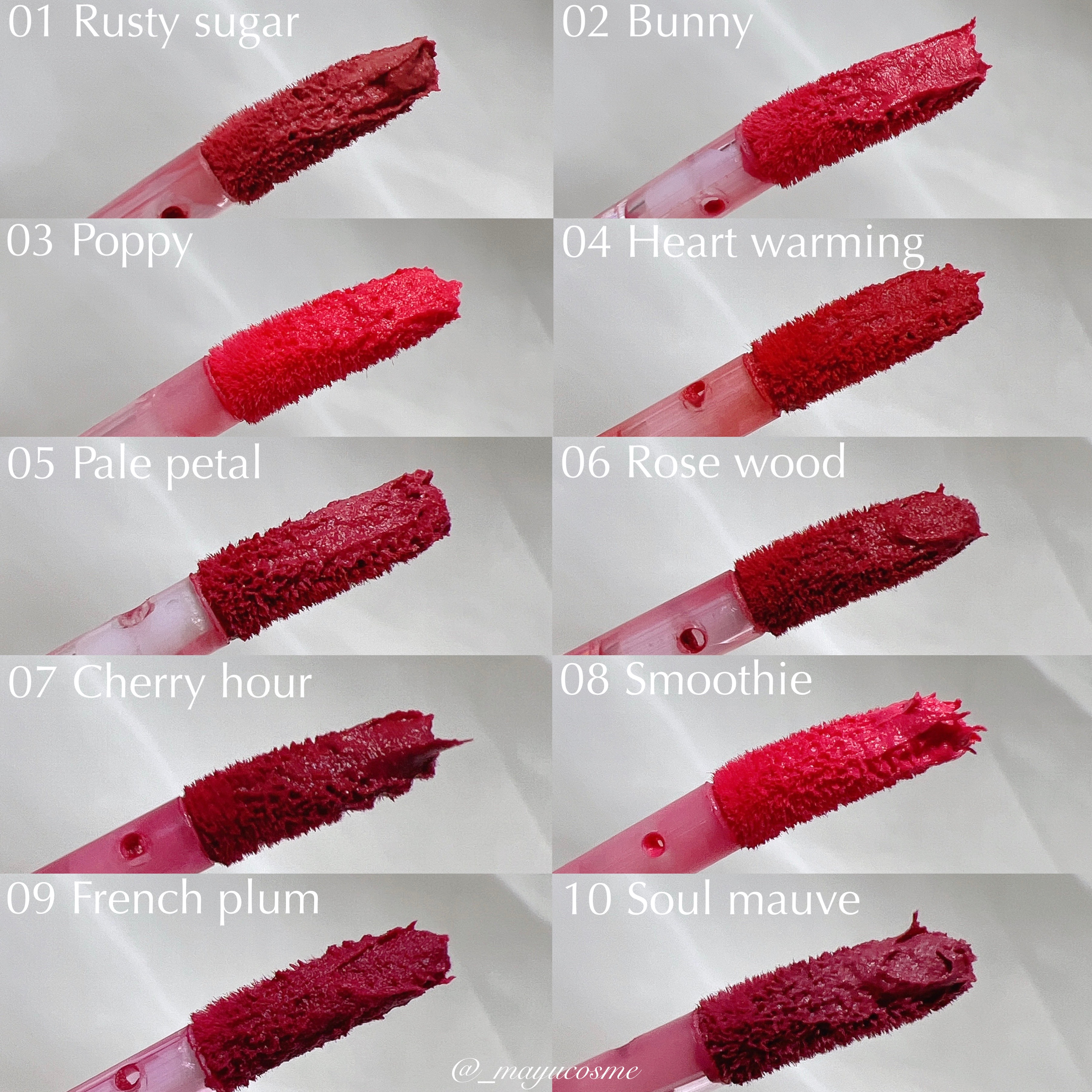 ソフトブラーティント/mude./リップティントを使ったクチコミ（3枚目）